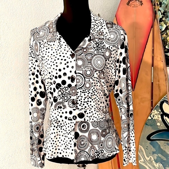 VTG Kokomo,SUCH a Cool Piece,Lightly Sequined 1970’s Disco,Avant Garde,Size M - Picture 11 of 11